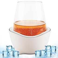 Stemless Wine Glass Chiller, Separable