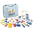 Learning Resources Pretend & Play Doctor Kit for Kids, 19 Piece set, Blue