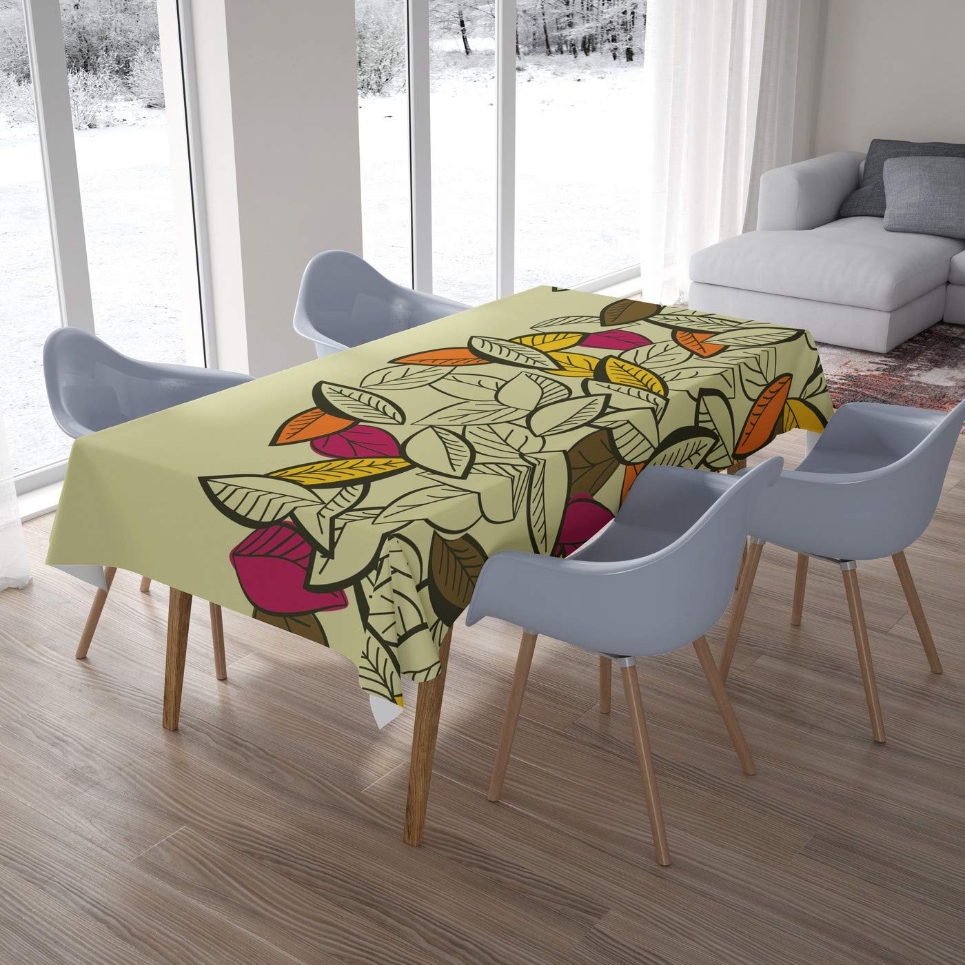 Bonamaison Kitchen Decoration, Tablecloth, 140cm x 200cm - Designed and Manufactured in Turkey