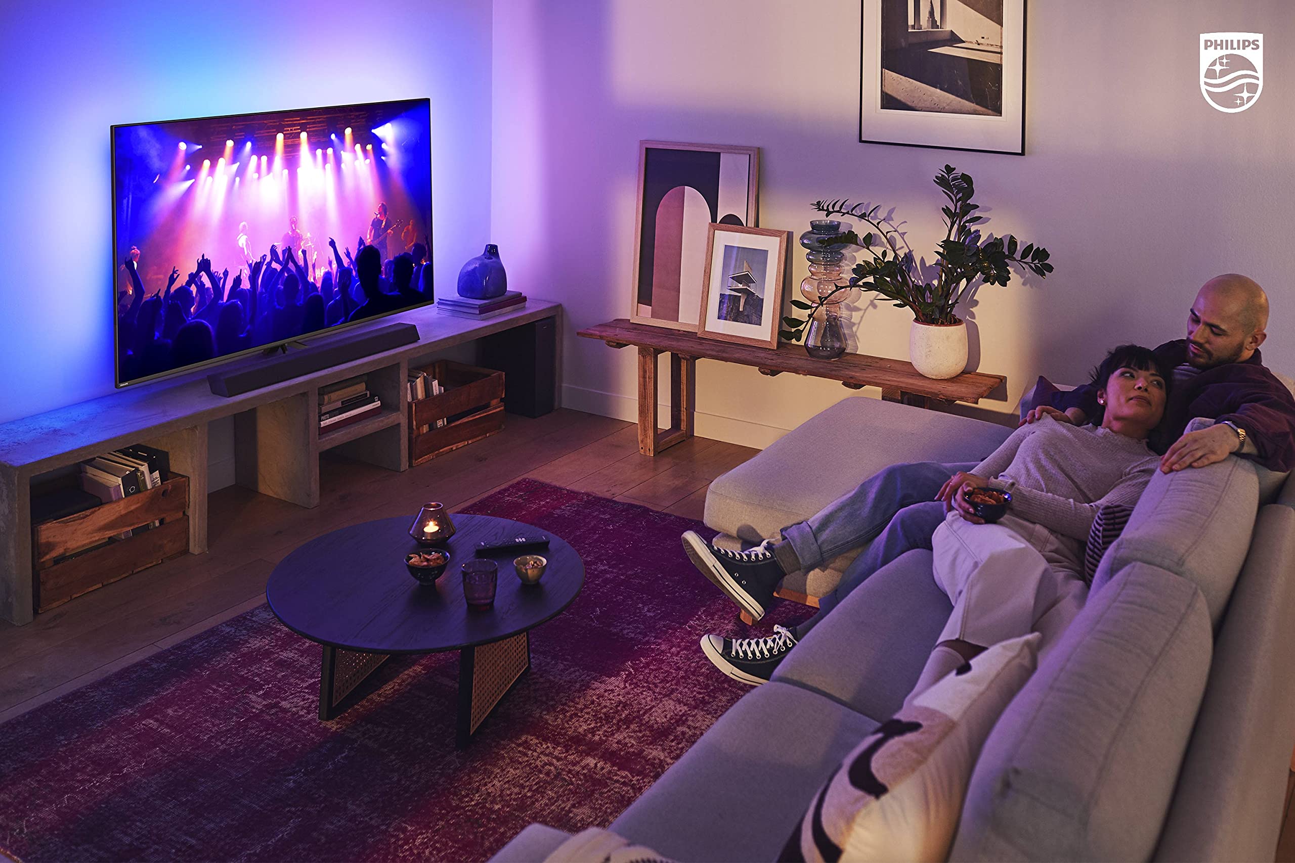 B8405 Soundbar 2.1 with Wireless Subwoofer, Dolby Atmos, Stadium EQ Mode, DTS Play-Fi Compatible, Connects with Amazon Echo Devices and Voice Assistants, AirPlay 2 & BT Support, TAB8405
