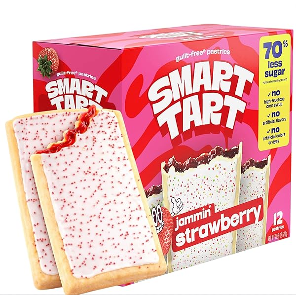 SMART TART TOASTER PASTRIES FROSTED STRAWBERRY – LOW...