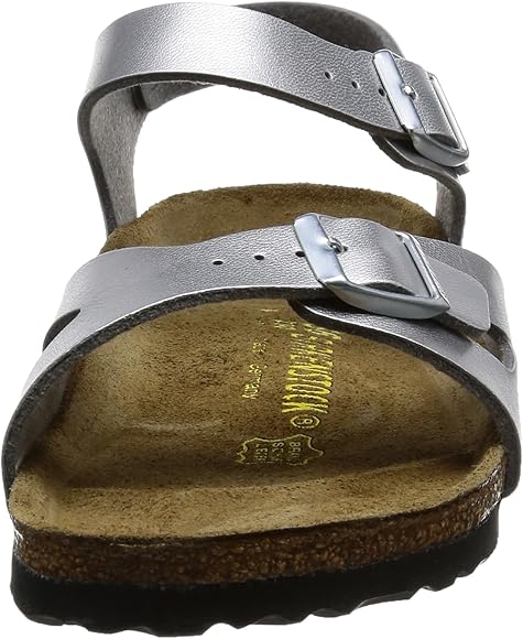 birkenstock rio silver