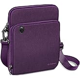 FINTIE 11 Inch Tablet Sleeve Case, Briefcase Shoulder Bag for 11" iPad (A16) 2025, Air M3 M2 2025/2024, 10.9" iPad 10th Gen, 10.9" Air 5/4, Galaxy Tab, Purple