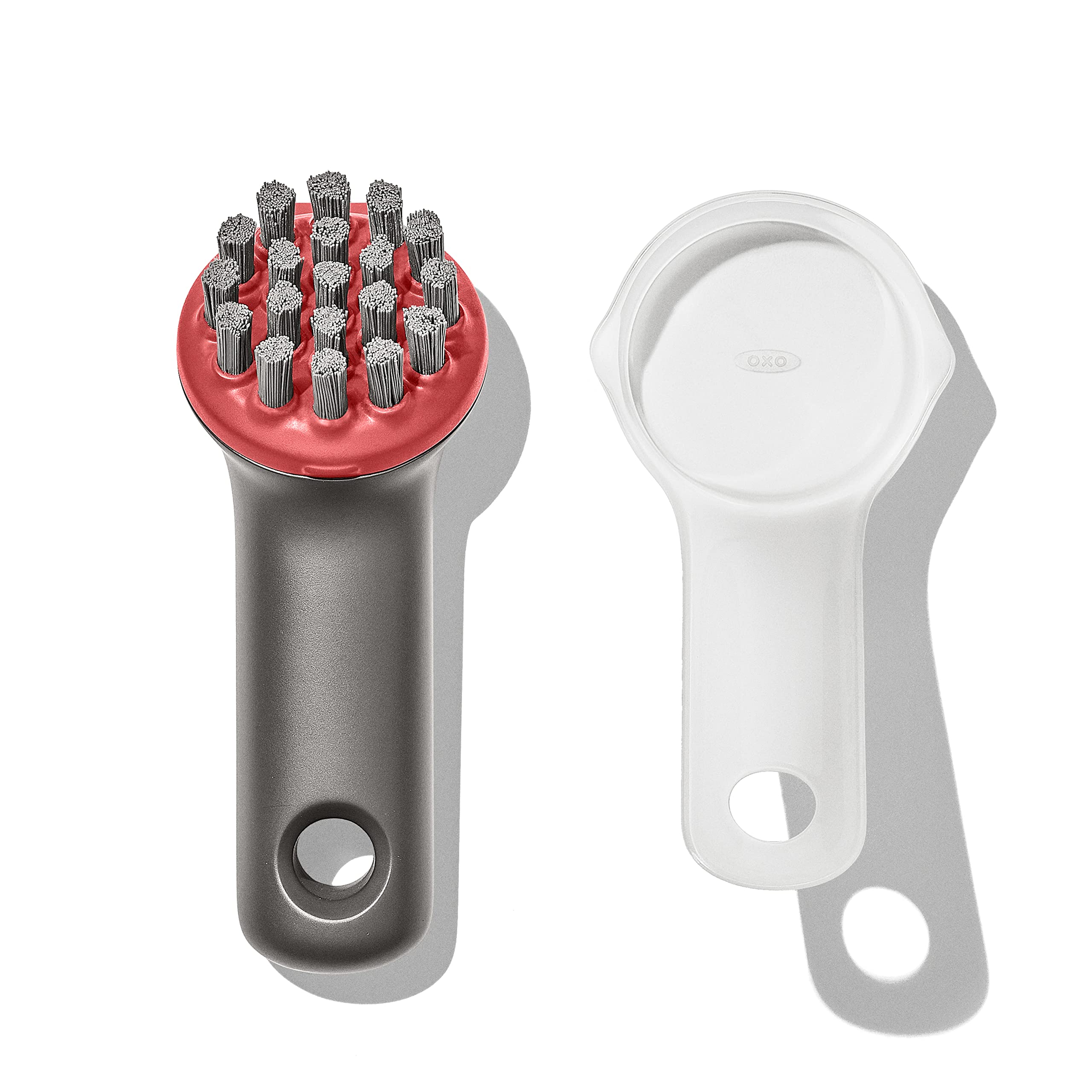 Photo 1 of OXO Outdoor Heavy Duty Brush with Cover
