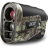Acer Hunting Range Finder with Slope, 800 Yards Range Finder for Hunting, 6X Magnification, Waterproof Archery Rangefinder for Deer, Rechargeable Battery with Magnet Stripe