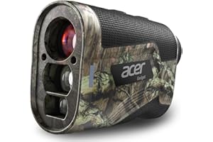 Acer Hunting Range Finder with Slope - 800/1200 Yards Range Finder for Hunting, 6X Magnification, Waterproof Archery Rangefinder for Deer, Rechargeable Battery with Magnet Stripe
