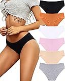 ALL OF SHE Womens Underwear Cotton Hipster Panties