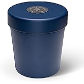 The Ice Cream Canteen Vacuum Insulated Double Wall Stainless Steel Thermos Container for the pint of ice cream enjoy ice cream anywhere (Blueberry Blue)