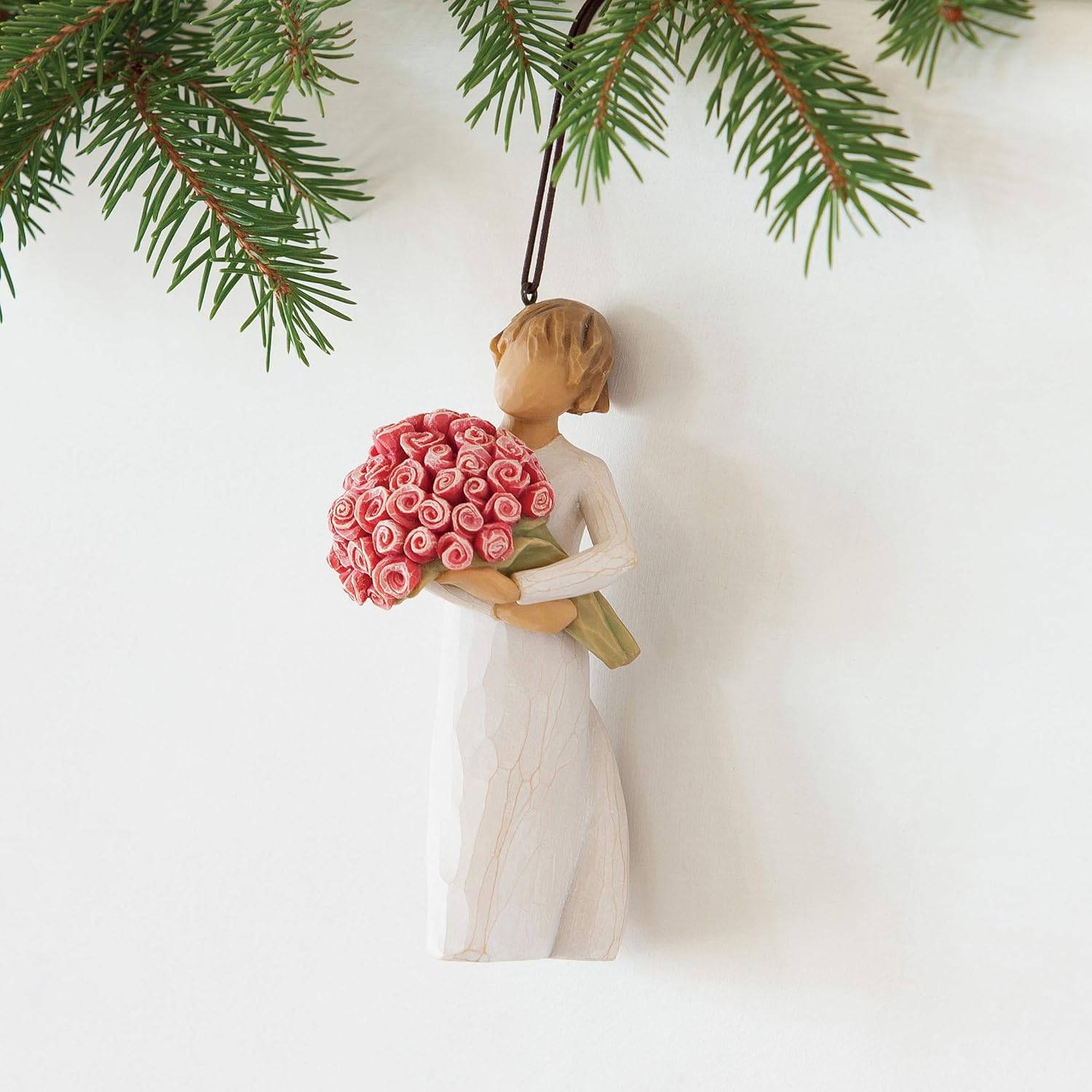 Willow Tree Abundance Hanging Ornament, Stone, Multi-Colour, 5.5 x 5.5 x 11 cm - Image 5