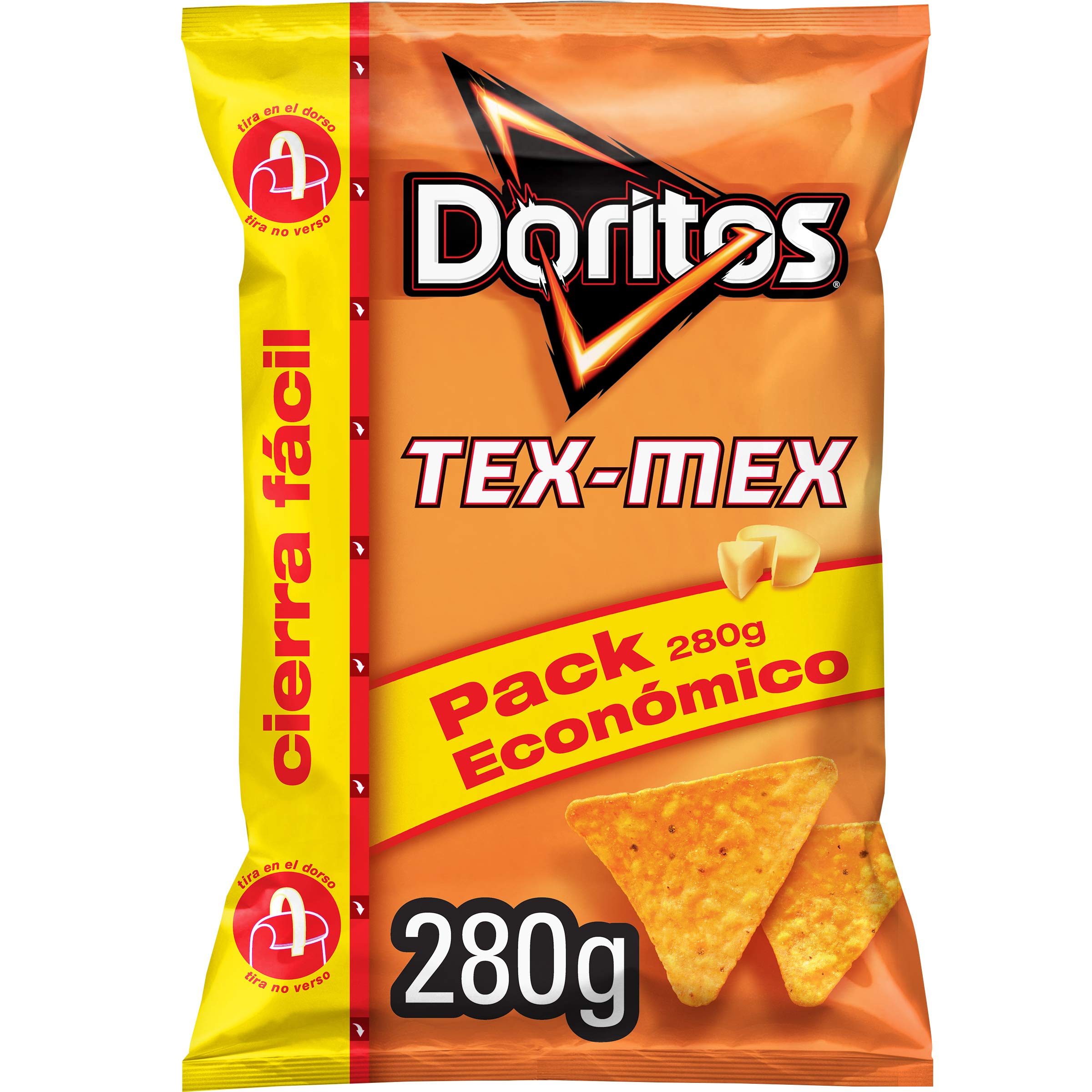 2 packetes de 280g de Doritosd Tex Mex s