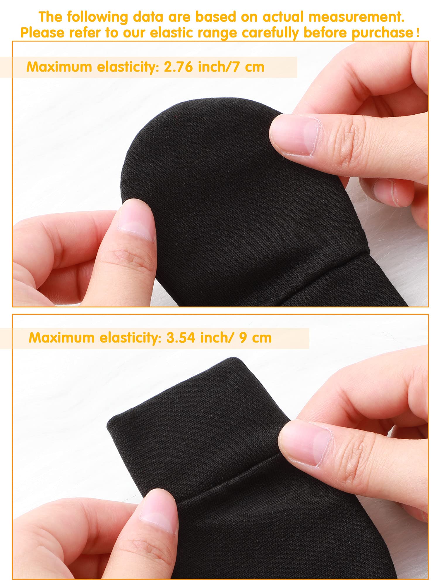 Geyoga 12 Pieces Newborn Hat Mittens Gloves Set Baby Boys Girls Cotton Baby Beanie for 0-12 Months