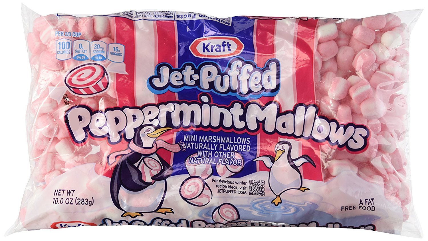 Buy Kraft, Jet-Puffed Peppermint Mini Marshmallows (10 oz ...
