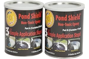 Pond Armor Pond Shield Epoxy 1-1/2 Gallon Kit - Black