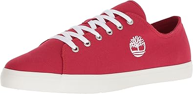 timberland red sneakers