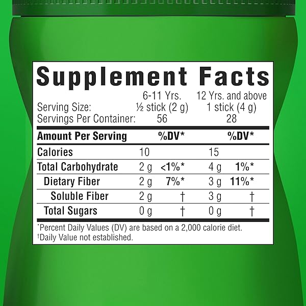 BENEFIBER ON THE GO PREBIOTIC FIBER SUPPLEMENT POWDER FOR DIGESTIVE HEALTH, DAILY FIBER, UNFLAVORED – 28 STICKS (3.92 OUNCES)