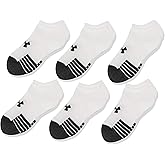 Under Armour Youth Performance Tech No Show Socks, Multipairs