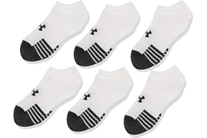 Under Armour unisex-child Performance Tech No Show Socks, MultipairsSocks