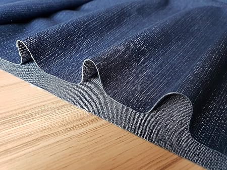 stretchable jeans material