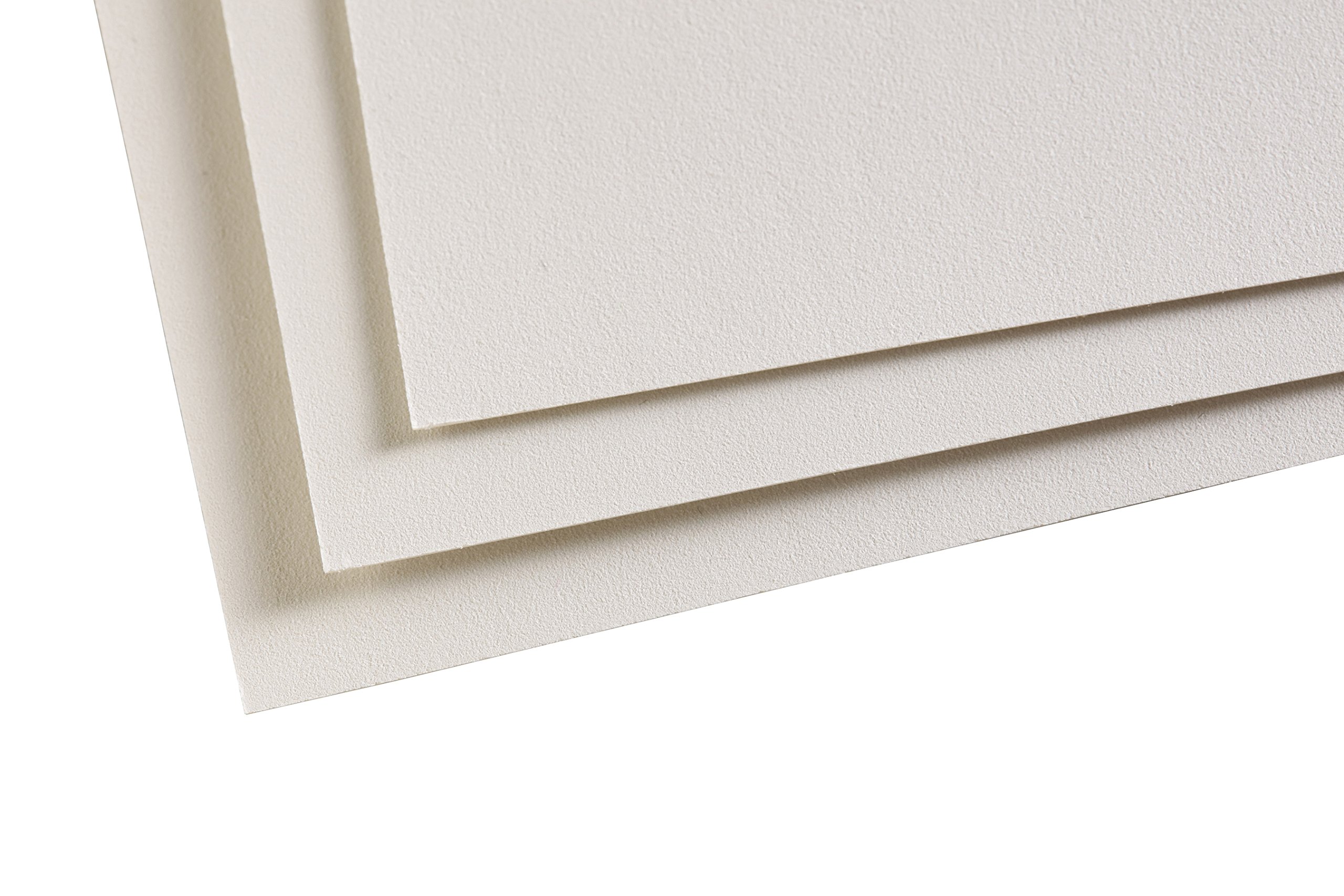 Clairefontaine - Ref 197010C - Pastelmat Card Sheets (Pack of 5 Sheets) - 360gsm Card - 24 x 32cm - Light Grey Colour - Specially Formulated For Use With Pastels