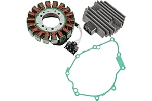 Caltric Stator & Regulator Rectifier Compatible with Yamaha R6 Yzfr6 Yzf R6 Yzf-R6 2006-2016 Gasket