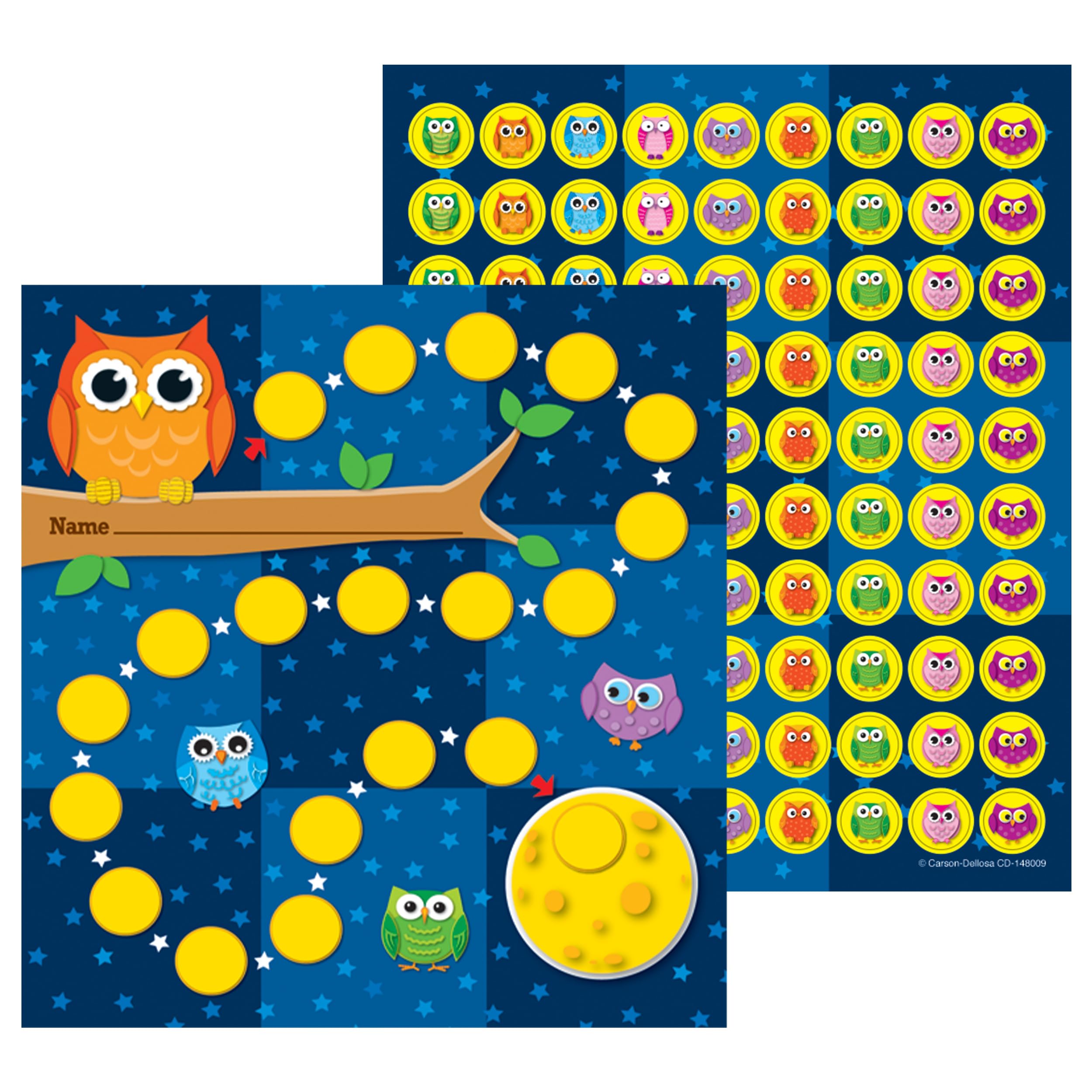 Owls: Mini Incentive Charts