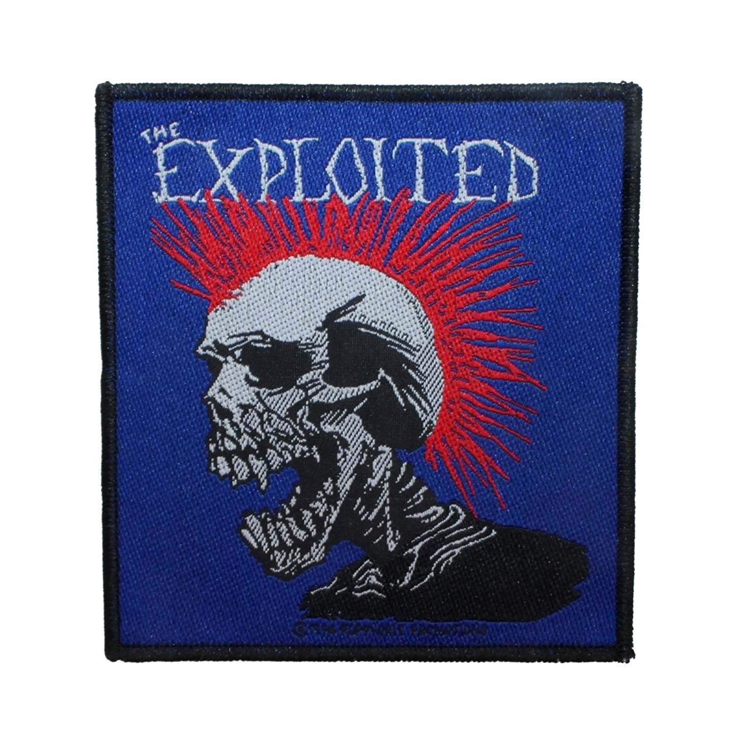 Exploited - Patch Mohican Multicolour (in 10 cm x 10 cm)