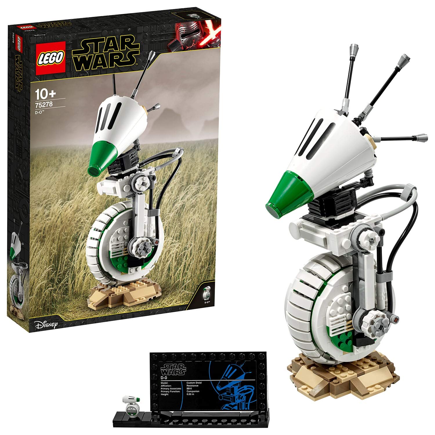 LEGO 75278 Star Wars D-O Droid Collectable Model Building Set from The Rise of Skywalker