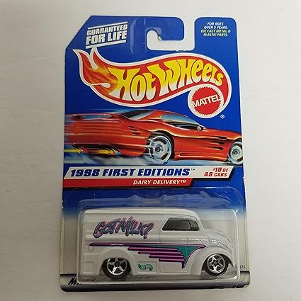 hot wheels 1998 first editions dairy delivery