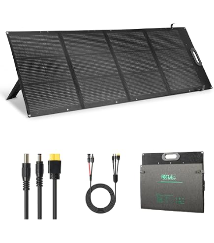 Amazon.com : SOKIOVOLA N-Type 16BB 200W Portable Solar Panel for
