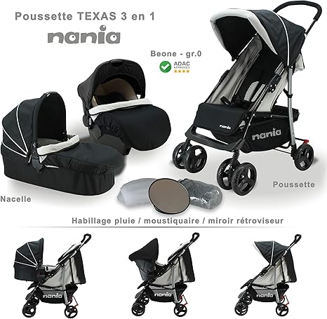 siege poussette adaptable