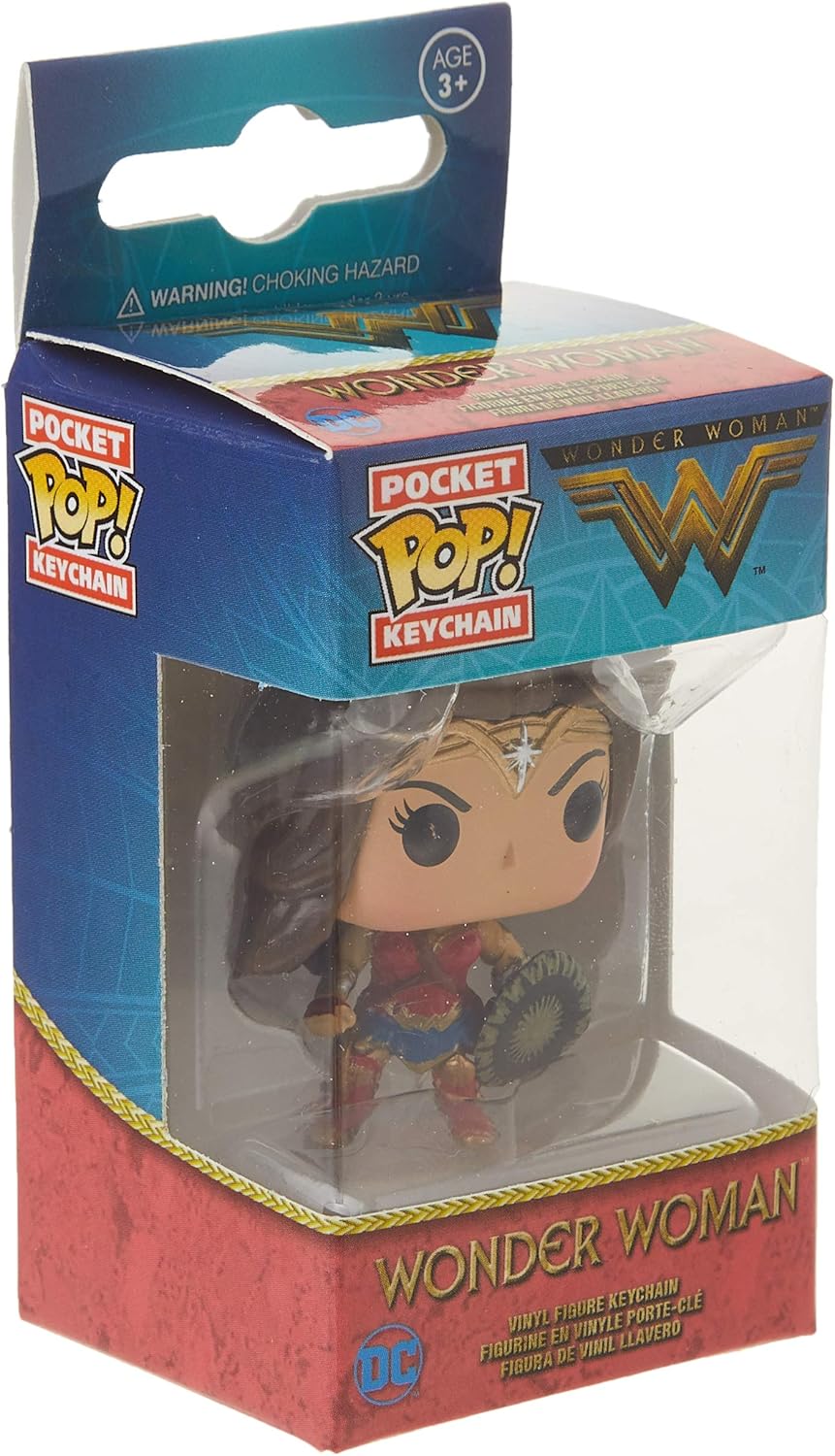 wonder woman pop keychain