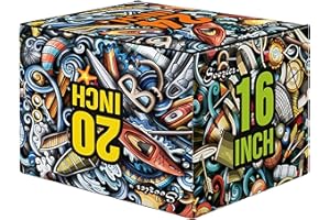 Soozier 3-in-1 Soft Plyo Box, Non-Slip Plyometric Box Jump Box for Jumping, Conditioning and Strength Training, 24", 20", 16"