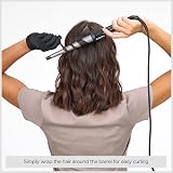 BaByliss Ceramic Curling Wand Pro 13-25mm 5 Heat 150-210C Grey/Black view 4