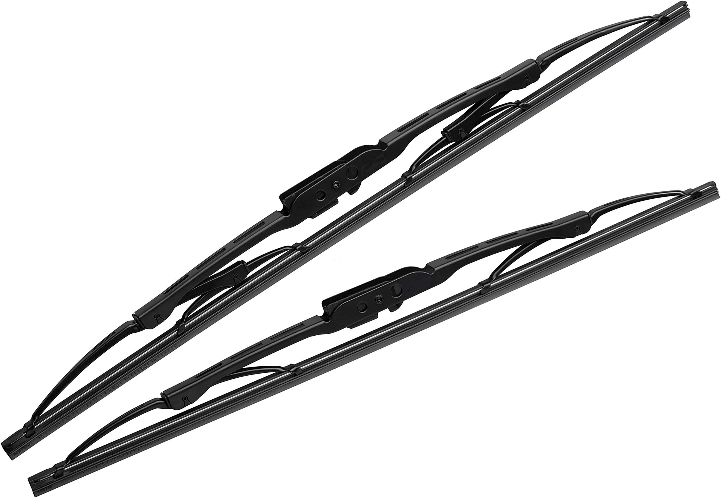 MOTIUM OEM QUALITY 22"+20" Premium All-Season Metal Frame Windshield Wiper Blades (Set of 2)