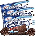 Needzo Edible Double Chocolate Fudge Brownie Cookie Dough Bites Movie Theater Candy, Individually Boxed Candies for Gift Baskets, Pack of 3, 3.1 Ounces Each