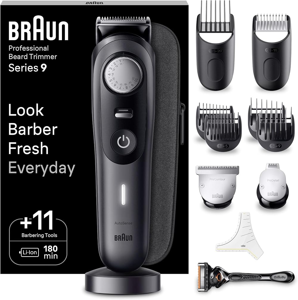 Braun Series 9 Beard Trimmer BT9441 ProBlade 52 Lengths Waterproof
