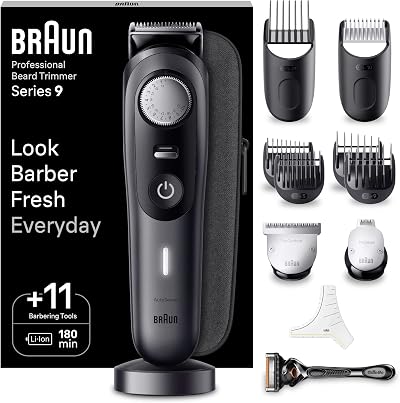 Braun Series 9 Beard Trimmer BT9441 ProBlade 52 Lengths Waterproof