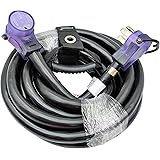 Parkworld 692217 RV 50A Extension Cord, NEMA 14-50 Extension Cord, 14-50P to 14-50R (25FT)