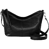 Iswee Leather Handbags for Women Crossbody Purse Designer Everyday Shoulder Bag Satchel Small Tote Bag