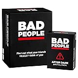 BAD PEOPLE Party Game + After Dark Expansion Set
