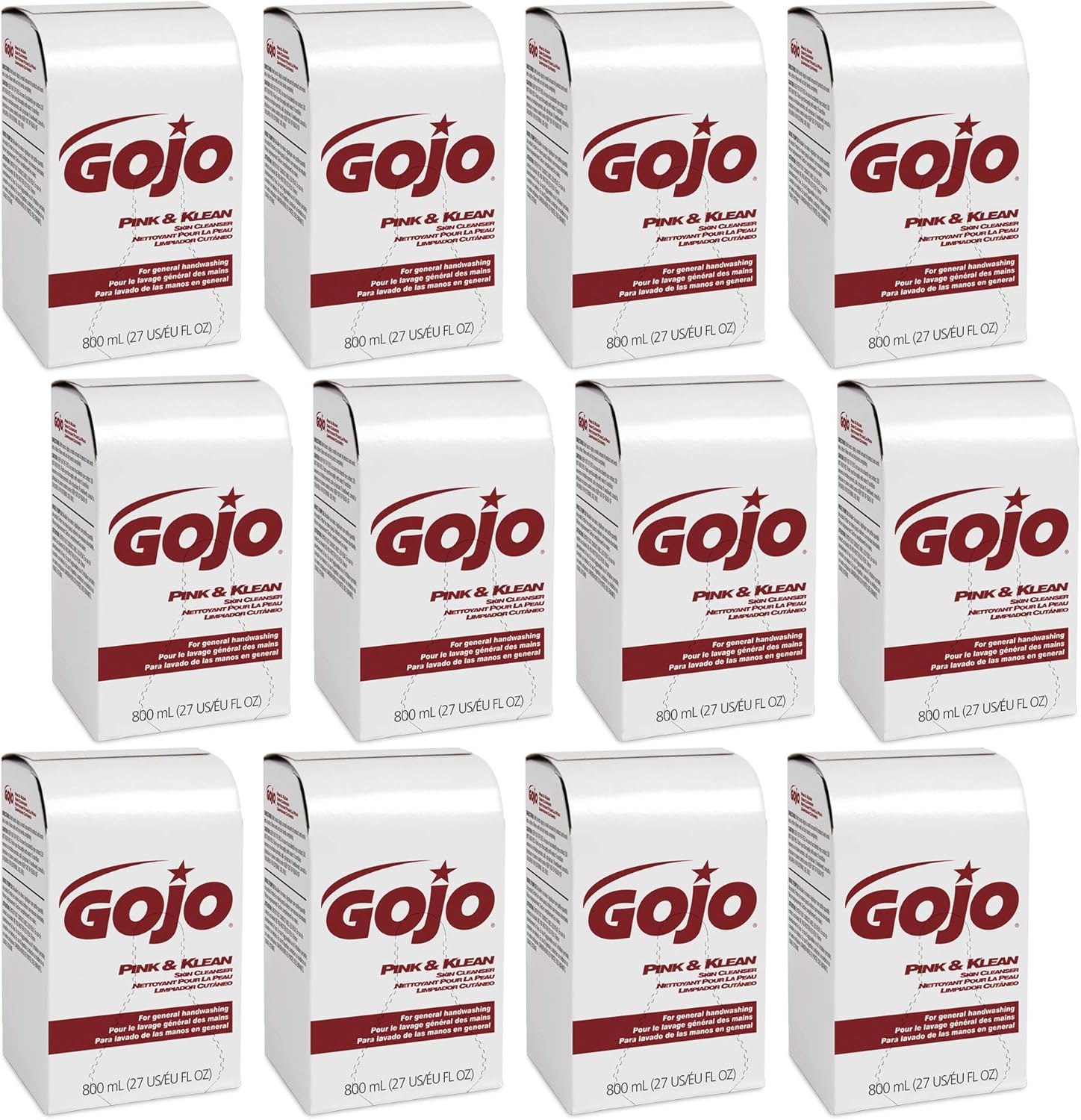 gojo pink & klean skin cleanser