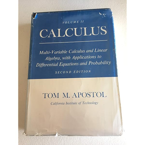 Calculus, Volume 2: Calculus of several variables with