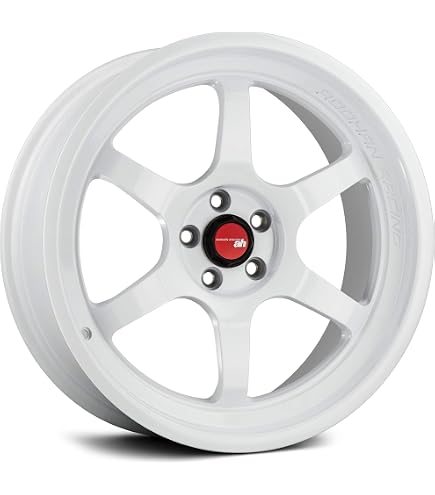 Amazon.com: AH08 18x9.5 Oft 30 5x114.3 HB: 73.1 Gloss White
