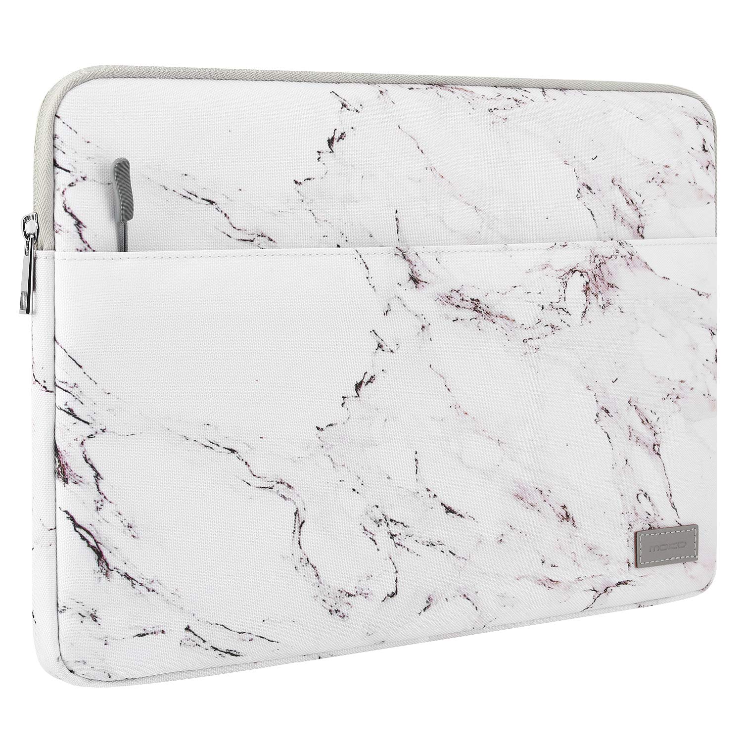 MoKo 9-11 Inch Tablet Sleeve Bag Carrying Case Fits New 11 inch iPad Air M3, iPad A16 2025, iPad Pro 11 M4/Air M2, iPad Air 5/4/3th, iPad 10/9/8/7th, Marble