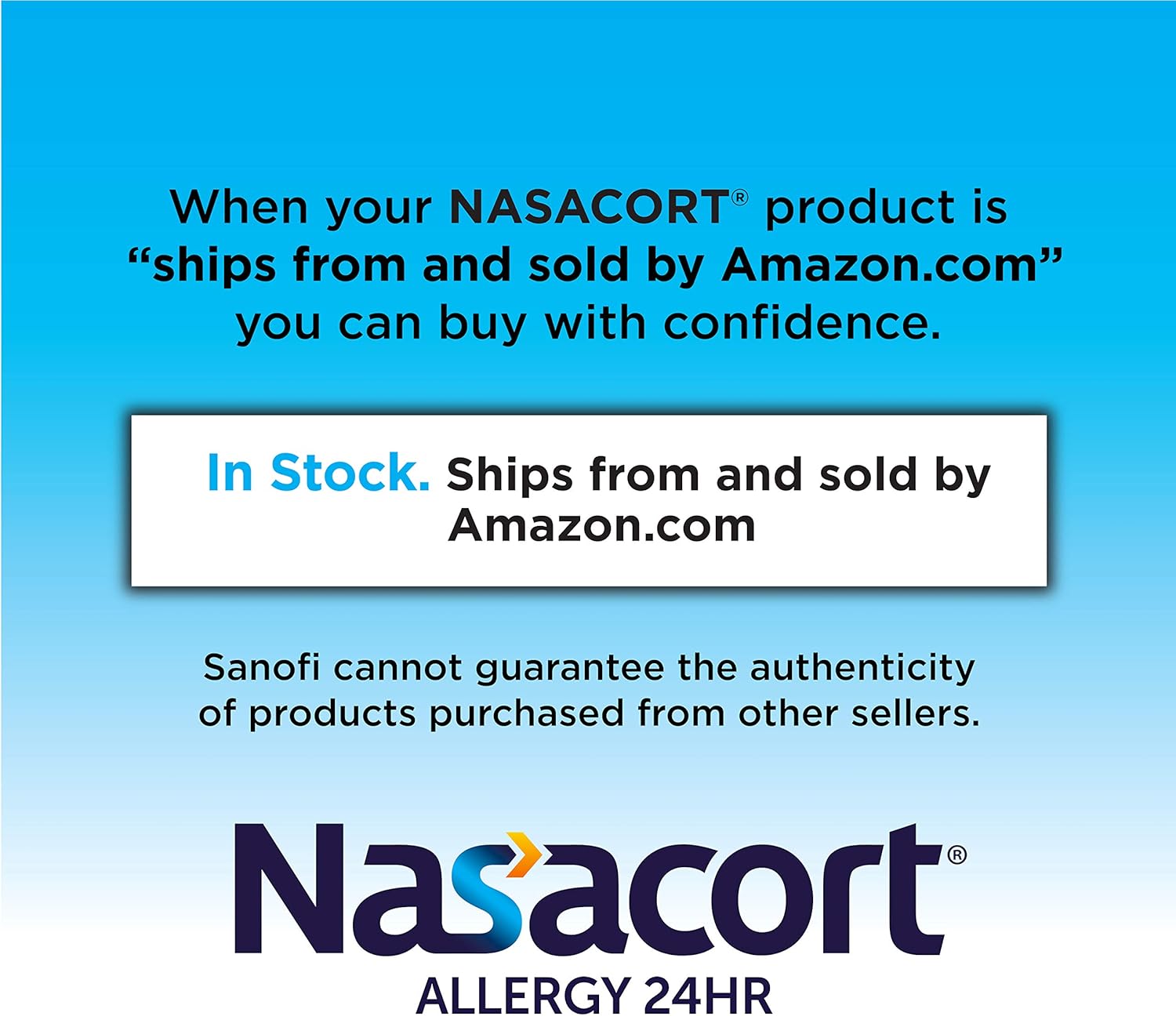 Nasacort Allergy 24HR Nasal Spray for Adults, Non-Drowsy & Alcohol-Free, 120 Sprays, 0.57 fl. oz. 2pk: Health & Personal Care