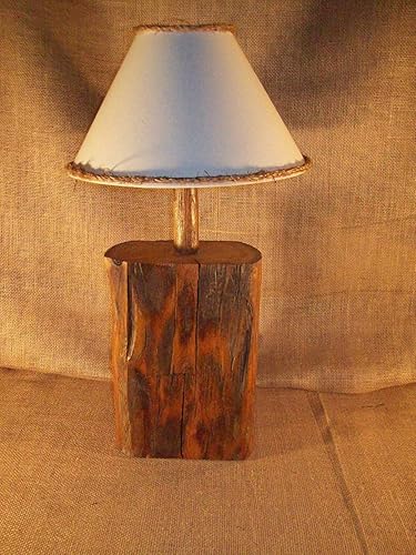 Amazon Com Barn Beam Lamp Handmade