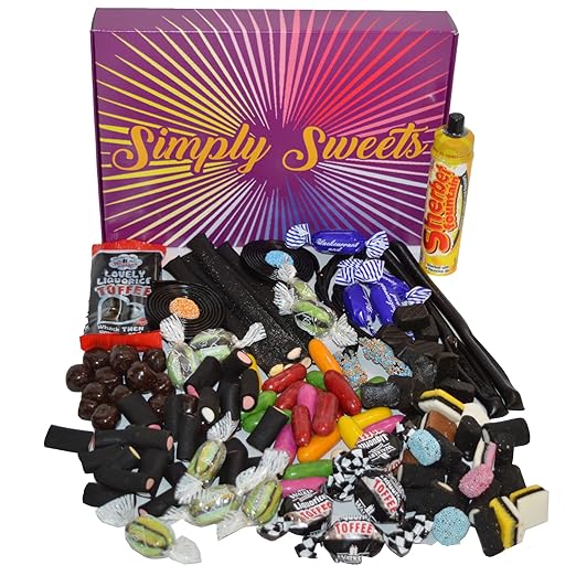 Simply Sweets Liquorice lovers sweet gift box. The perfect liquorice