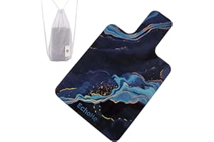 Echome Pilates Reformer Mat Towel with Shoulders, Pilates Reformer Cover with Great Grip, Easy to Wash Light Weight Portable