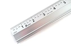 Shinwa 24" Extruded Aluminum Cutting Rule Ruler