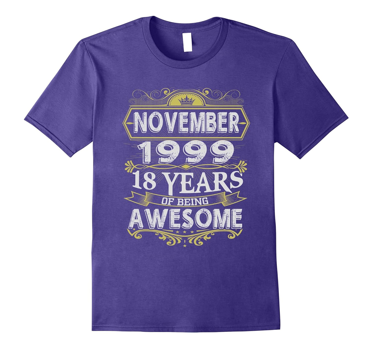 November 1999 - 18th Birthday Gifts Funny Tshirt-ANZ